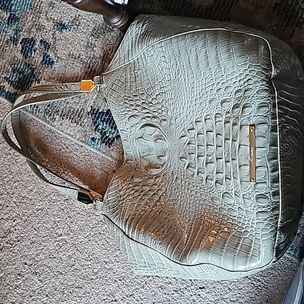 Brahmin large handbag, sage green